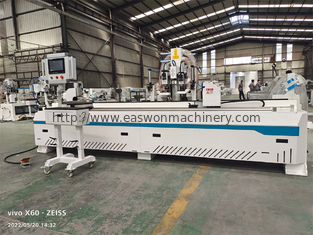 Machine de porte CNC personnalisable avec axe Z 20 rail de guidage de lit de tour et 750W * 2/400W * 1 servomotors