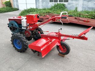 Tracteurs de marche conduits par main rotatoire de ferme de tracteur de marche de roue de la talle 2 petite